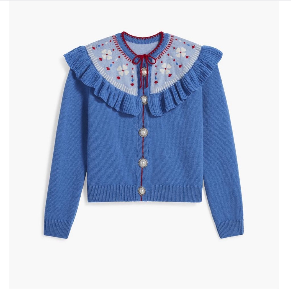 Great condition - HILL HOUSE HOME DESK CARDIGAN - blue - XS